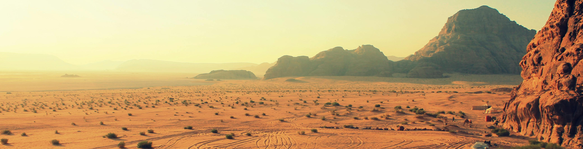 Wide-open desert range at sunrise — the Mr. Jed's home turf